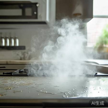 启动油烟机除油污