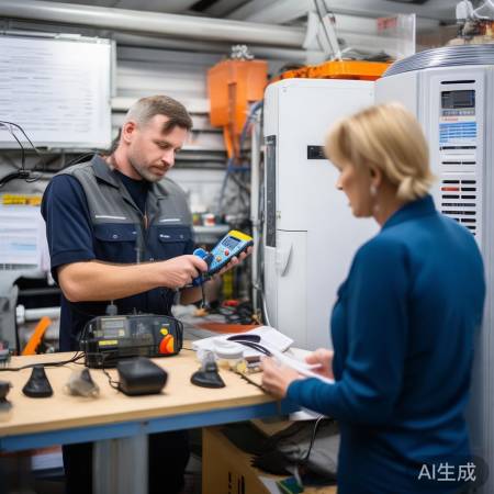 “空气能维修三标准保障服务”