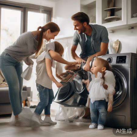 “奇声洗衣机，洗涤新体验”