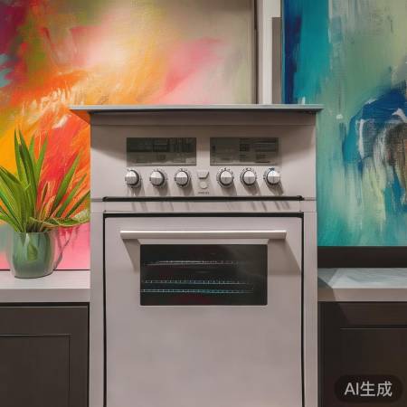 厨房点缀色彩，活力四溢