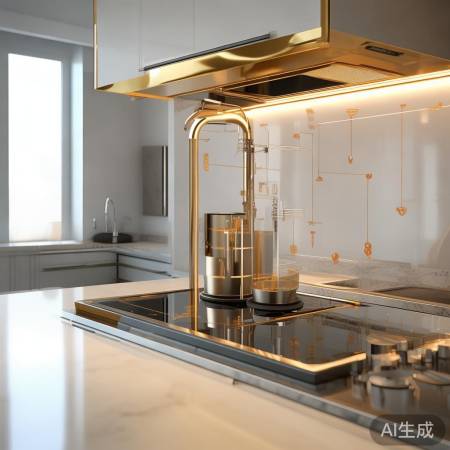 金地集成灶,高效排烟易安装