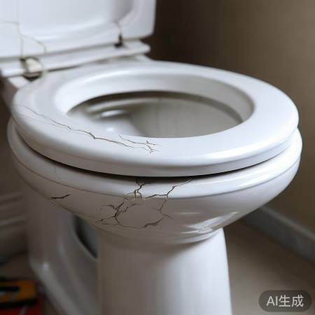 马桶划痕严重需更换