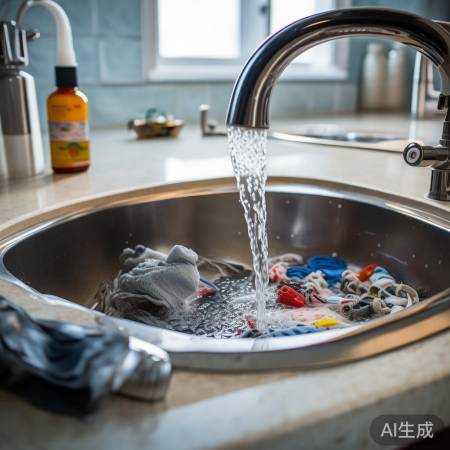 洗衣机噪音排查:检查排水管