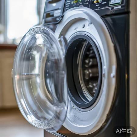 洗衣机关，静待清洁。