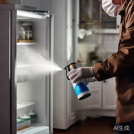 “除霜剂快速除霜，慎用”