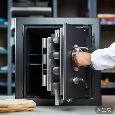 “定期检查,保养保险柜”