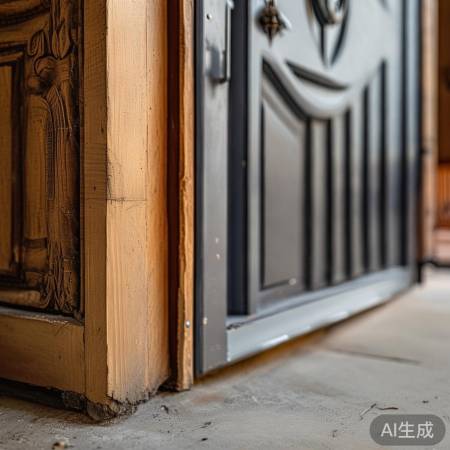 门套完好，可省换防盗门