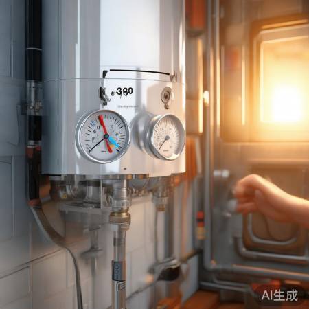 壁挂炉不停进水，水压调整即可解