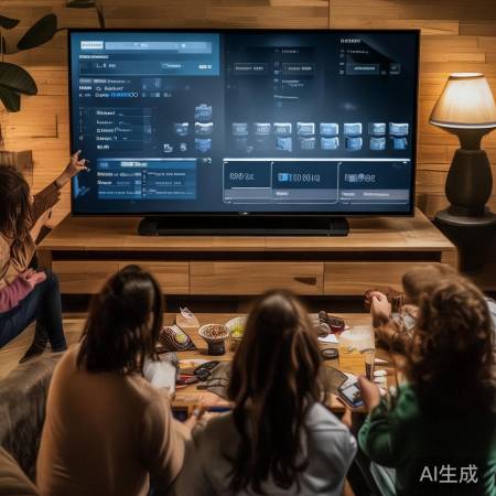 周末轻松学调电视图像