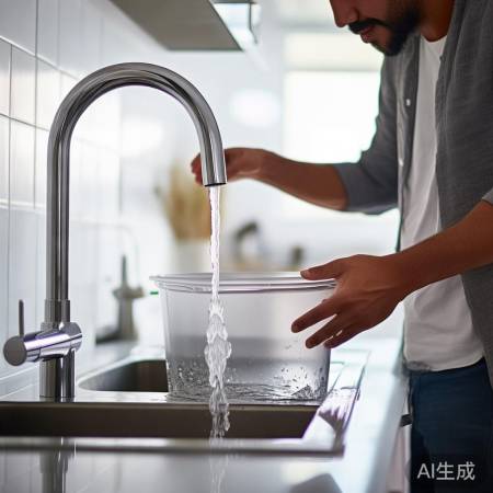 选水龙头，注意压力稳定