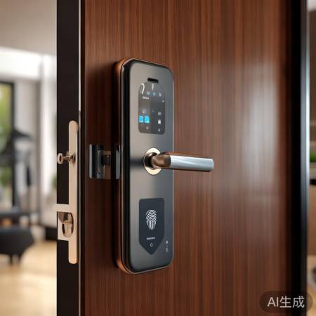 大华指纹锁，多解锁方式，品质售