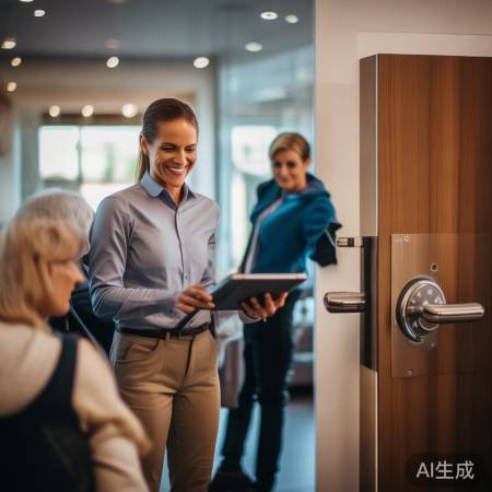 智能锁与物业，服务升级，生活更