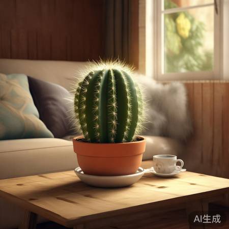 绿植点缀，生机盎然