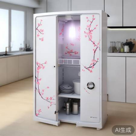 简约消毒柜,一键消毒懒人福