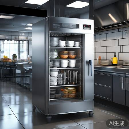 亚格消毒柜客服咨询通道分解—商用消毒柜高110cm：餐饮行业必备消毒神器