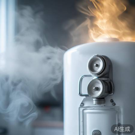 电热水器泄压阀，保障安全。
