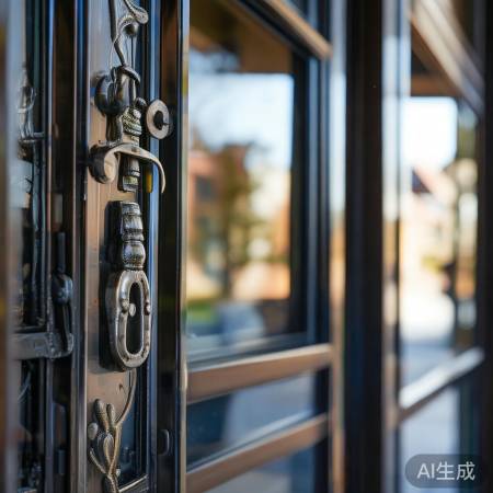 “楼下大叔门好结实，是进口的吗