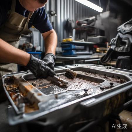 清洗集油盘角落，软刷热水冲晾干