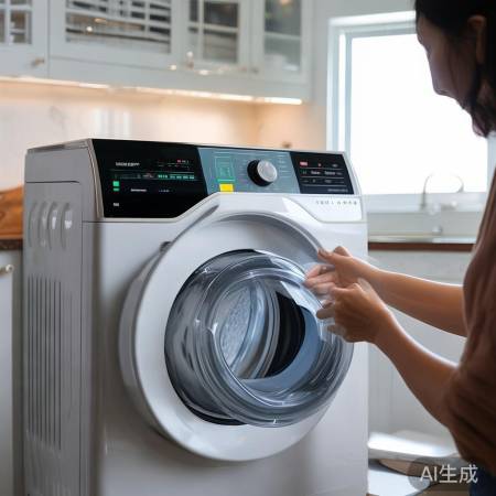 自动加水空气洗衣机