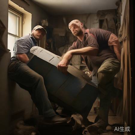 多人合力搬运，安全高效