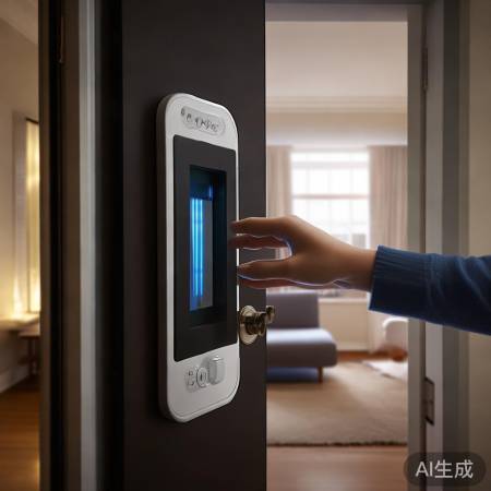 指纹开门，秒变科幻！