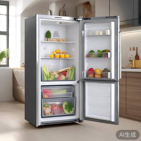 华凌182升冰箱，三口之家够用