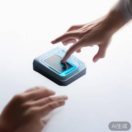 指纹录入，手指放平