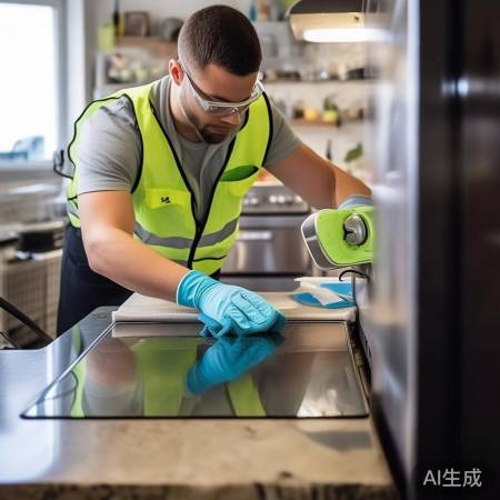 关闭电源，安全清洁