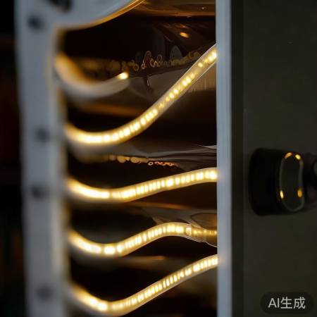 安装灯带,均匀美观