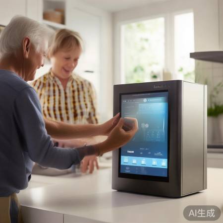 厨房智能触控屏，操作简单易上手