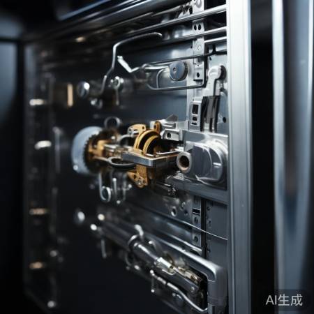 检查保险柜门锁是否卡住