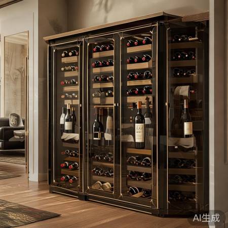 “红酒柜变身家居亮点”