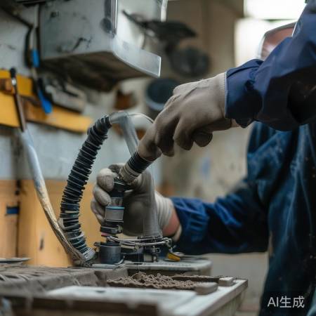 安装燃气接口,缠紧防漏气