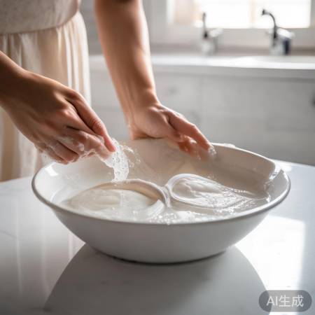 胸罩轻柔手洗，勿机洗勿硬搓