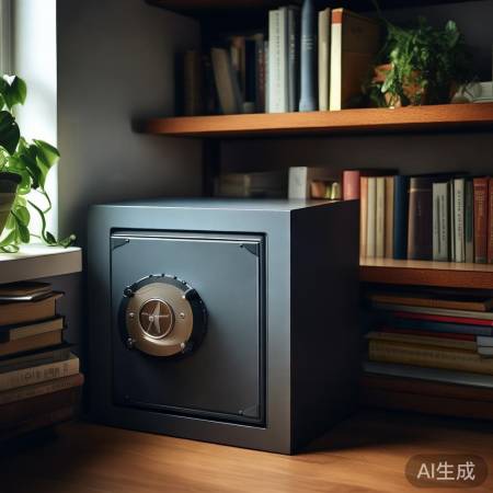 保险柜藏匿不深,细心观察可寻线