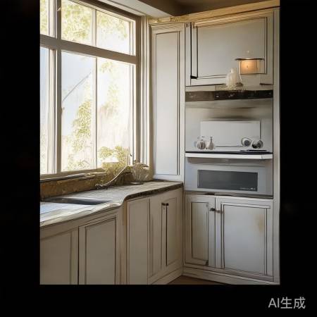 集成灶宜角落或窗边