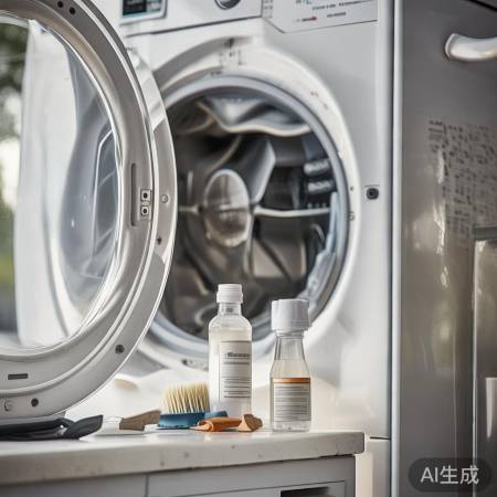 洗衣机清洁工具准备