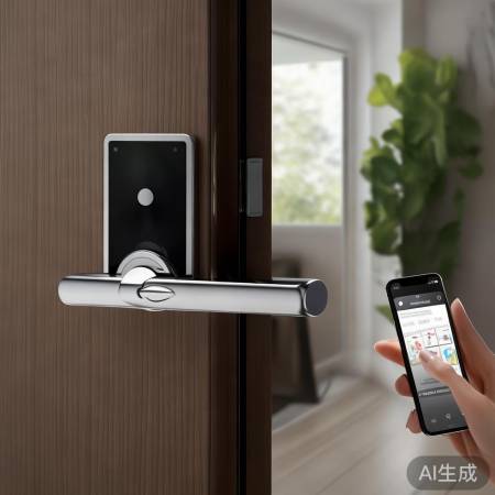 新款指纹锁，手机APP管理指纹