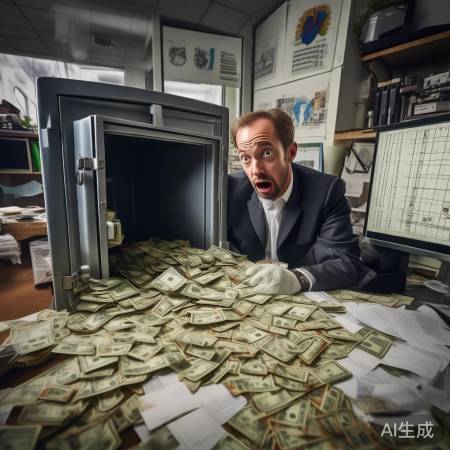 商务区老板保险柜现金失窃