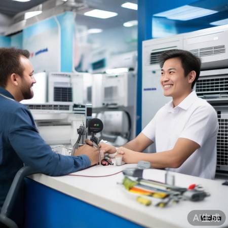 美的空调，售后响应快