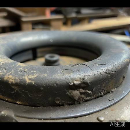 检查橡胶圈，注意磨损老化