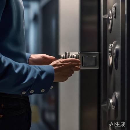 确认保险柜关闭，轻松开锁