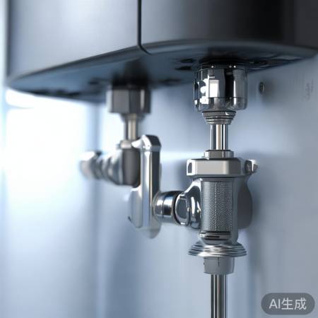 关闭泄水阀，防空气入侵