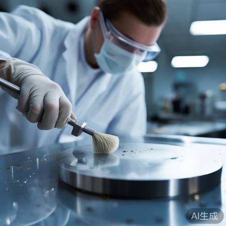 轻刷冷凝板去油污