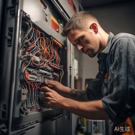 检查电源线,找电工修理