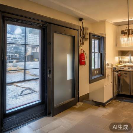 厨房改造防火门窗