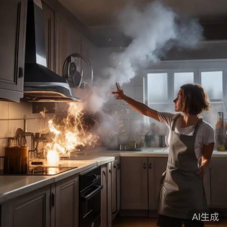 油烟机漏电，危险重重