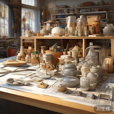 摆放第二步物品