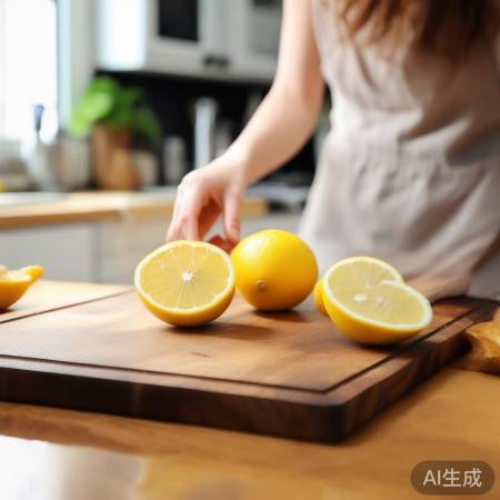 “柠檬除油，清新厨房”