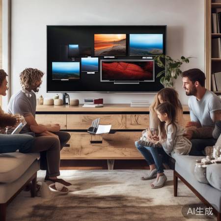 “客厅电视尺寸选购指南”